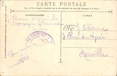 CPA Bateau Jean Bart Cuirasse a turbines 