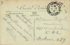 Vintage Postcard Boat Jaureguiberry 2nd Squadron