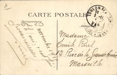 CPA Bateau Justice Cuirasse d'escadre 