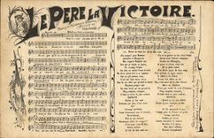 Postal el Padre la Victoria Delormel Garnier Louis Ganne