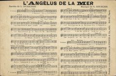 CPA L'Angelus de la Mer Durocher Goublier