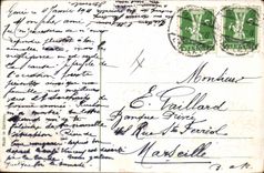 CPA Fantaisie Bonne année 