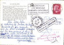 Modern Postcard the jugged hare Drives out