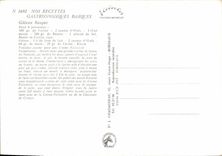 Modern Postcard the cake Basque