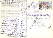 Modern Postcard Wines of Alsace Gewurztraminer