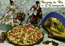 CPM REcette du Riz a l'Espagnole