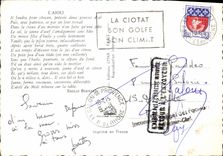 Modern Postcard Receipt of Garlic mayonnaise