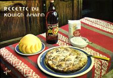 Modern Postcard Receipt of Kouign Aman