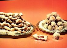 Lyons Modern Postcards Bugnes or auricles Fritters breaths