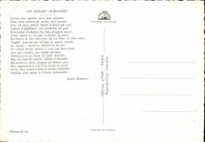 Modern Postcard Mussels marine