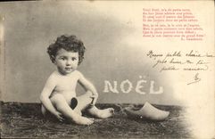 CPA Fantaisie Enfant Noel 