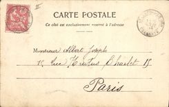 Vintage Postcard Fantasy Child the First hunting Hunter