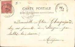 CPA Fantaisie Enfant Bonne annee 1904 