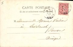 Vintage Postcard Fantasy Child Year 1904 surprises of the New Year's Day