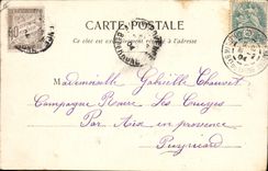 CPA Fantaisie Enfants Bergere et marquis