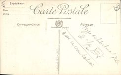 Vintage Postcard Musee of lcuny Cabinet has two doors