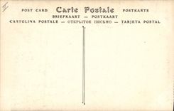 Vintage Postcard Rueil Castle of Malmaison Throne of Napoleon 1st