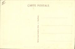 Vintage Postcard Alsatian Interior with alcove
