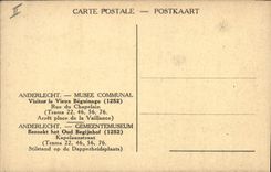 CPA Anderlecht Vieux Beguinage 