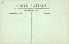 Vintage Postcard Versailles the castle Office louis XIV