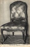 Vintage Postcard Museum of Decorative Arts Chair