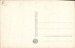 Vintage Postcard Castle of Malmaison the office of countryside of Napoleon 1st