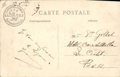 CPA Lyon Exposition Internationale 1914 Le Mobilier National Salon d'honneur Buste de Louis XIV