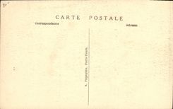 Vintage Postcard Funerailles of the Foch Marshal the religious ceremony has Notre Dame