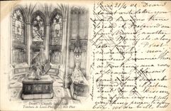 CPA Dreux Chapelle Saint Louis Tombeau de Louis Philippe 