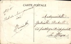 Postal Nantes Basílica San Nicolás Tumba de Mgr Fournier Obispo de Nantes