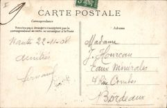 Postal Nantes Granitada Tumba de Francois II duque de Bretaña lo fuerza