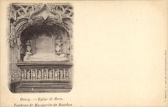CPA Bourg Eglise de Brou Tombeau de Marguerite de Bourbon 