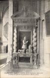 Vintage Postcard Narbonne Interieur of the cathedral Saint Just Tombeau of Jean de Seigneuret of Borders