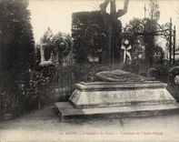 CPA Reims Cimetiere du Nord Tombeau de l'abbe Miroy 