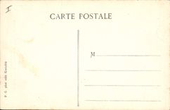 Vintage Postcard Grenoble Interior of the church St Andre Tombeau of the Knight Bayard