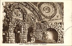 Vintage Postcard Roma Cimitiero dei Cappucini