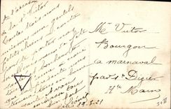 Vintage Postcard Dog Dogs Pup Canoe Good festival