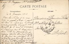 CPA Militaria Avignon 7eme Genie Manoeuvres executees sur le Rhone Ouverture de portiere pour laisser passer un remorqueur