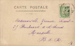 CPA Militaria Avignon Pont sur le Rhone par le 7eme genie