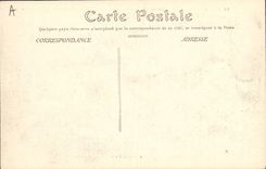 Postal Militaria París inunda Enero de 1910 a los soldados de ingenieros que retiran el puente Sully
