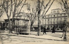 CPA Militaria Avignon Caserne du 7eme Genie