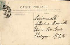 CPA Militaria Avignon Caserne du 7eme Genie