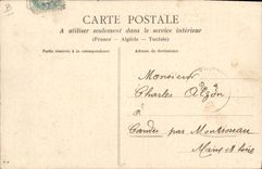 CPA Militaria Angers Manoeuvres sur la Loire par le Genie Defile en tenue de travail