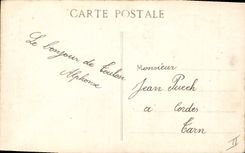 Vintage Postcard Bateau Jules Michelet Croiseur Armours French 1st Rank