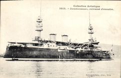 CPA Bateau Jaureguiberry Cuirasse d'escadre