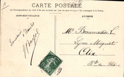 Vintage Postcard Bateau Justice Armours squadron