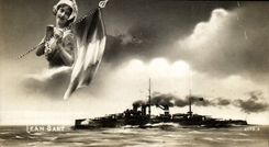 Vintage Postcard Boat Jean Bart Marianne