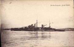 Vintage Postcard Boat Jean Bart