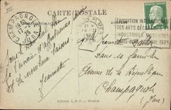 Vintage Postcard Boat Jean Bart