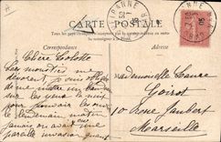 CPA Bateau Jaureguiberry Cuirasse d'escadre 